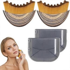 2 X Brosses de Drainage Lymphatique pour le Visage – Contour & Sculpture